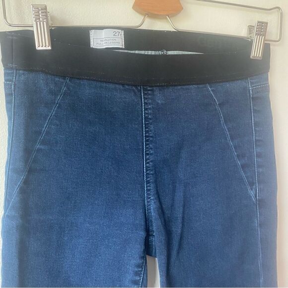 Gap revolution pull on legging/jean jegging EUC size 27 - Picture 4 of 6